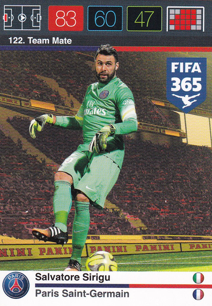122. SALVATORE SIRIGU - PARIS SAINT-GERMAIN