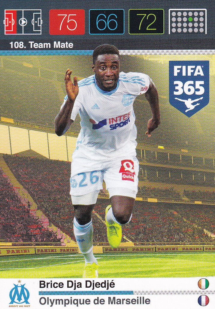108. BRICE DJA DJEDJE - OLYMPIQUE DE MARSEILLE