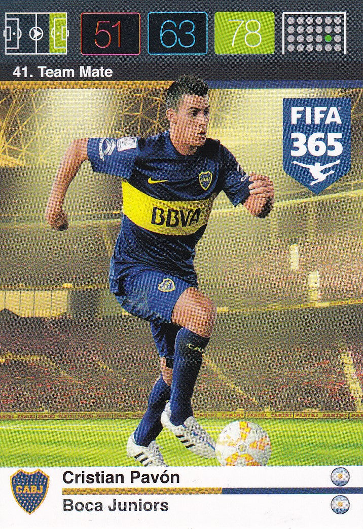 041. CRISTIAN PAVON - BOCA JUNIORS