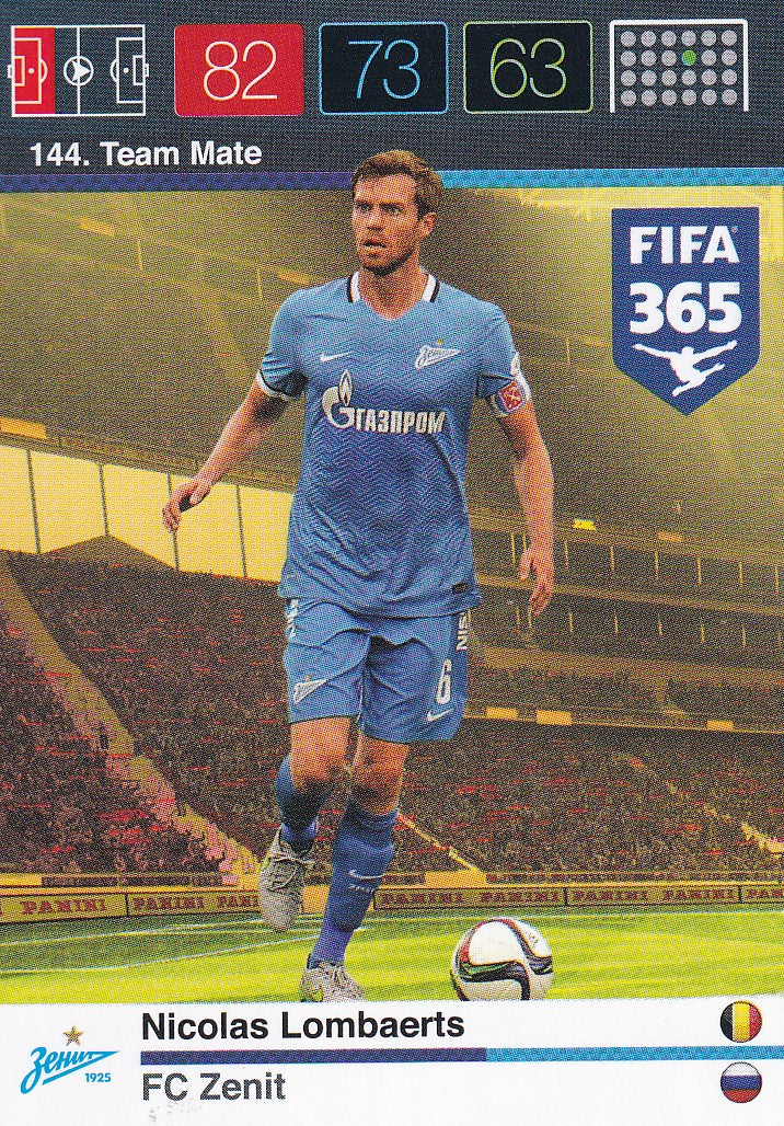 144. NICOLAS LOMBAERTS - FC ZENIT
