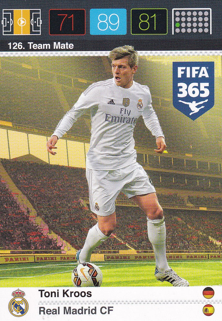 126. TONI KROOS - REAL MADRID