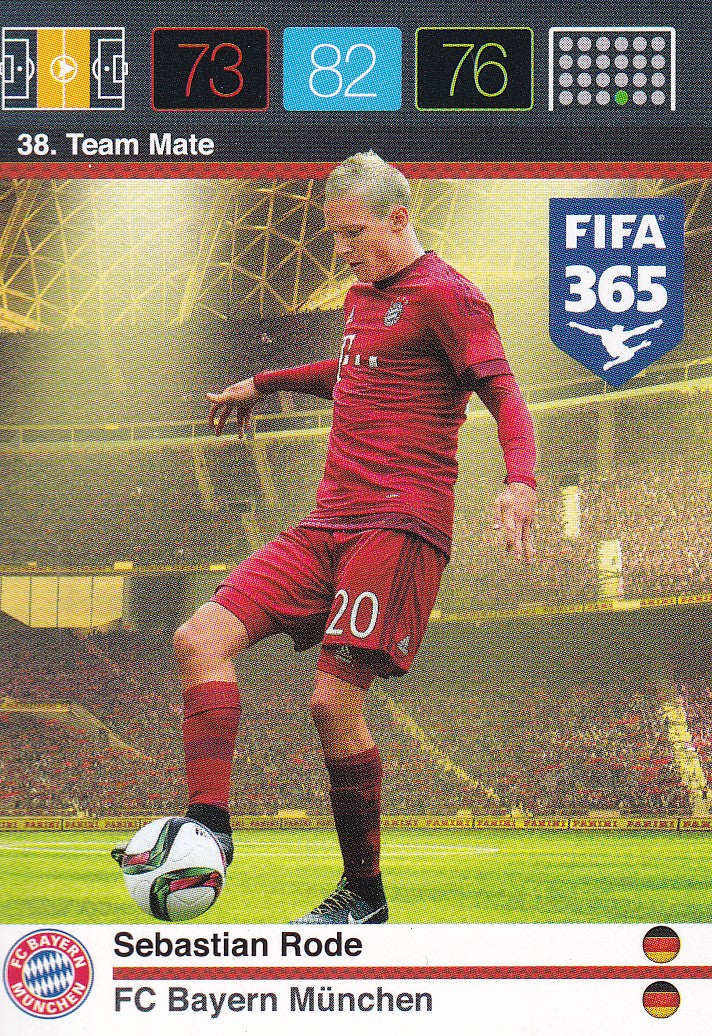 038. SEBASTIAN RODE - BAYERN MÜNCHEN