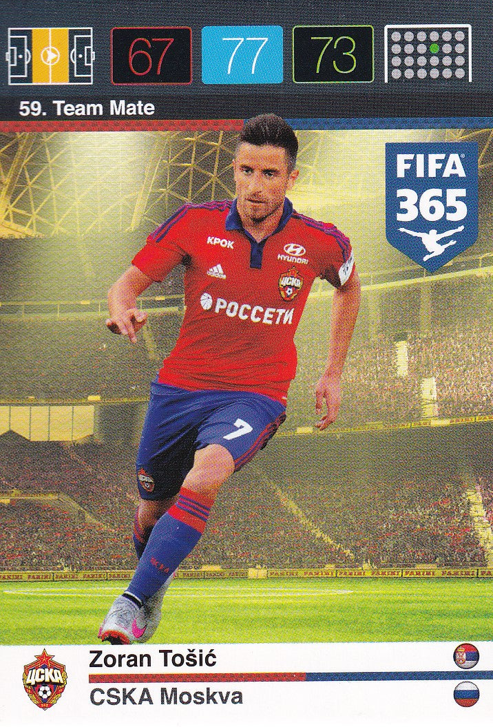 059. ZORAN TOSIC - CSKA MOSKVA