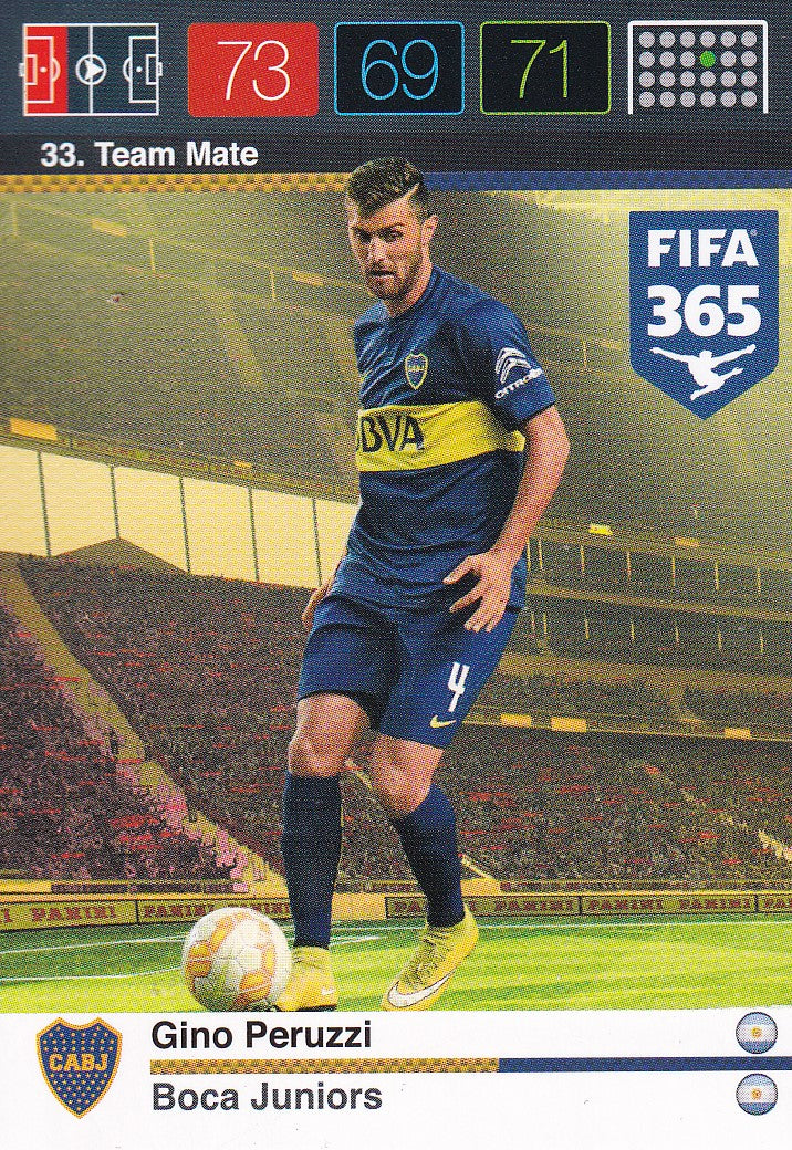 033. GINO PERUZZI - BOCA JUNIORS