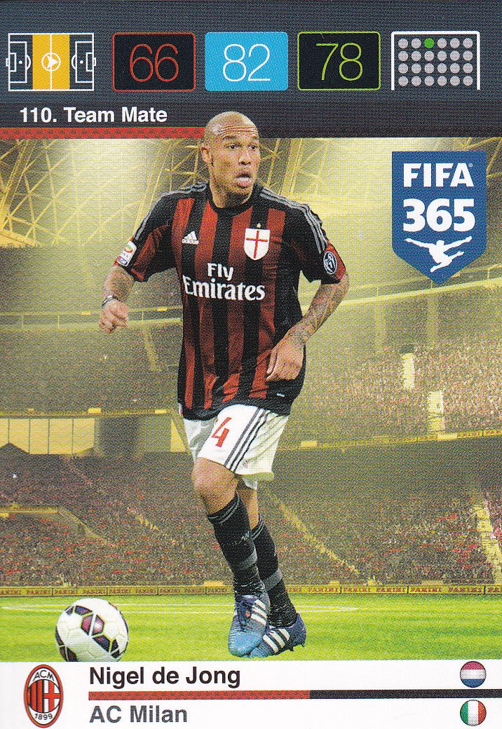 110. NIGEL DE JONG - AC MILAN