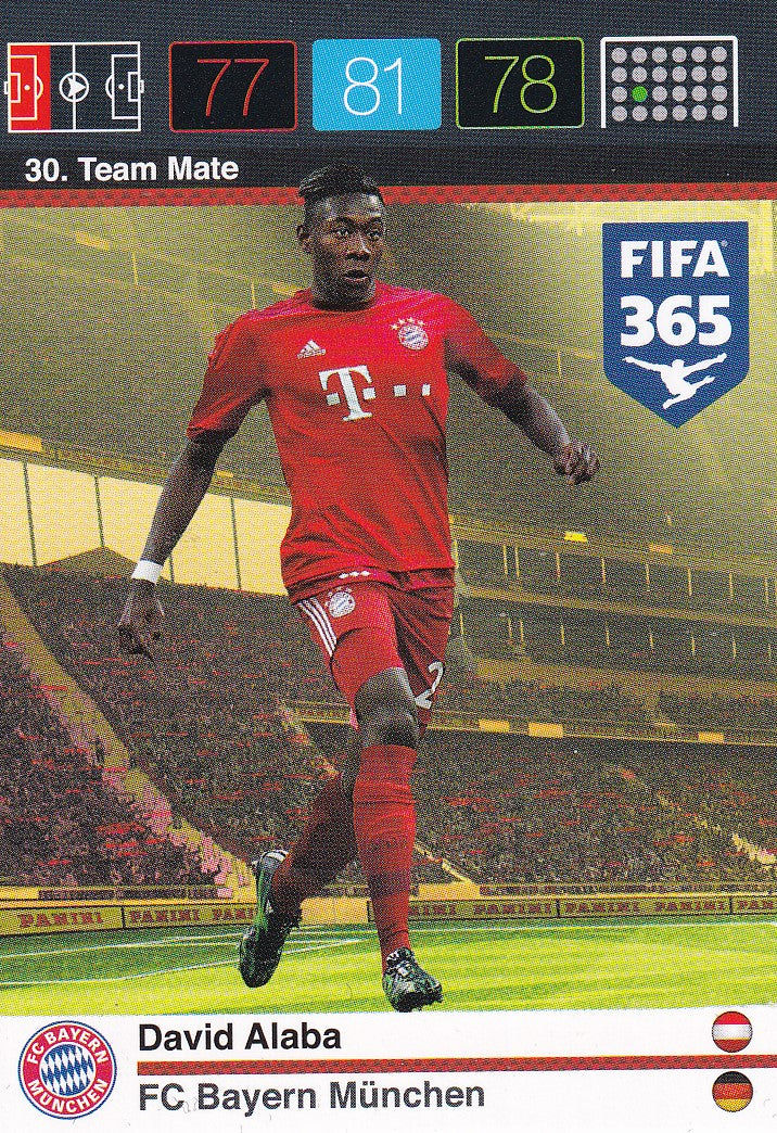 030. DAVID ALABA - BAYERN MÜNCHEN