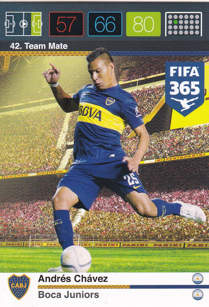 042. ANDRES CHAVEZ - BOCA JUNIORS