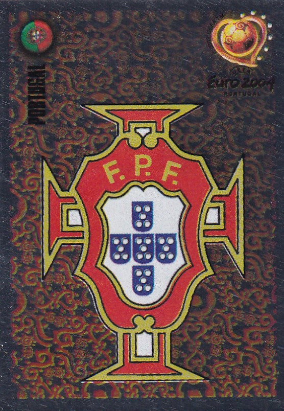 007. PORTUGAL - NATIONAL TEAM BADGE - SILVER FOIL