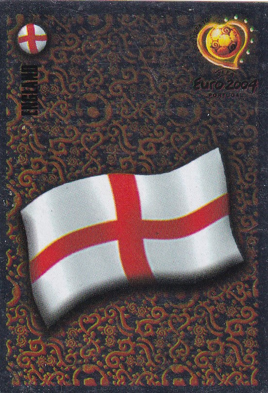 116. ENGLAND - NATIONAL TEAM BADGE - SILVER FOIL