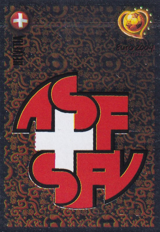 137. HELVETIA - NATIONAL TEAM BADGE - SILVER FOIL