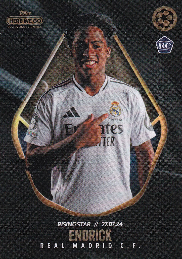 ENDRICK - REAL MADRID C.F. - ROOKIE CARD - RISING STAR