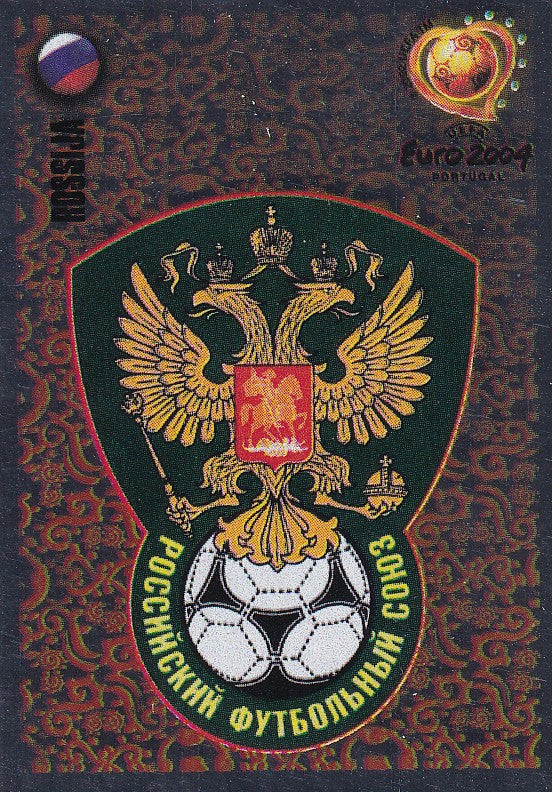 051. ROSSIJA - NATIONAL TEAM BADGE - SILVER FOIL