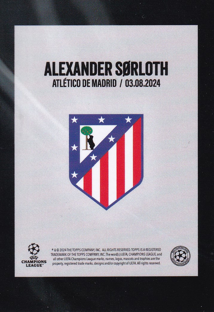 ALEXANDER SØRLOTH - ATLETICO DE MADRID