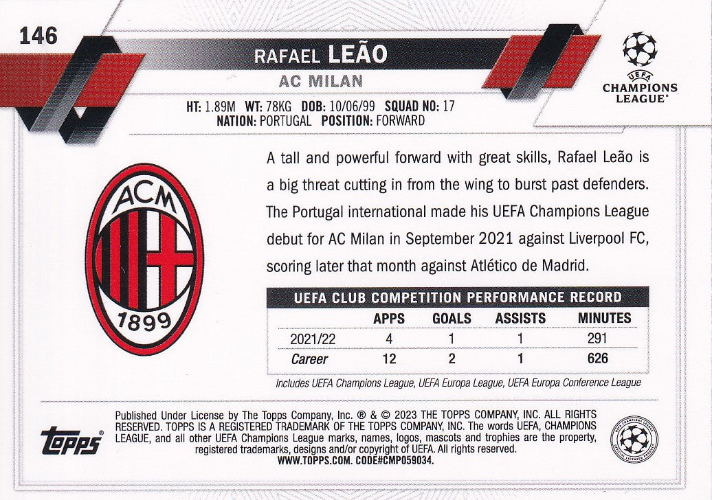 146. RAFAEL LEAO - AC MILAN