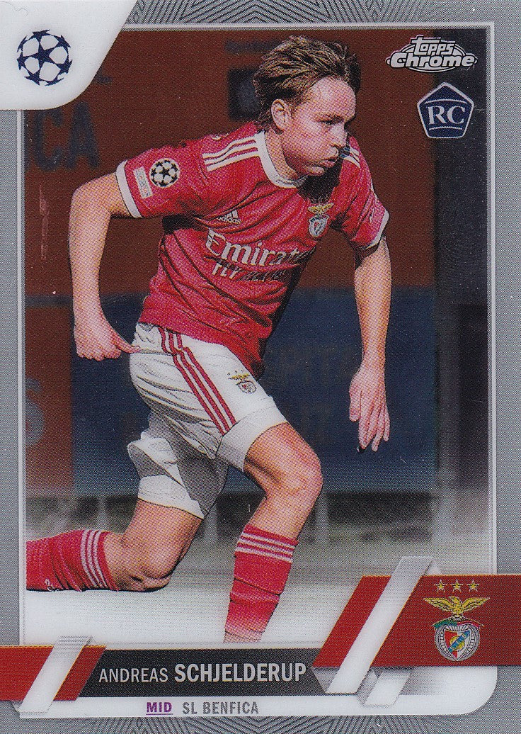 170. ANDREAS SCHJELDRUP - SL BENFICA - ROOKIE CARD