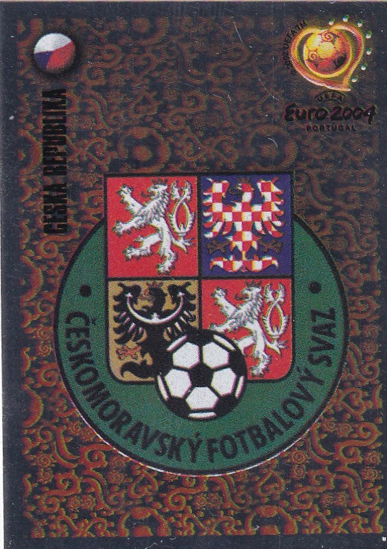 273. CESKA REPUBLIKA - NATIONAL TEAM BADGE - SILVER FOIL