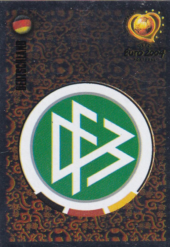296. DEUTSCHLAND - NATIONAL TEAM BADGE - SILVER FOIL
