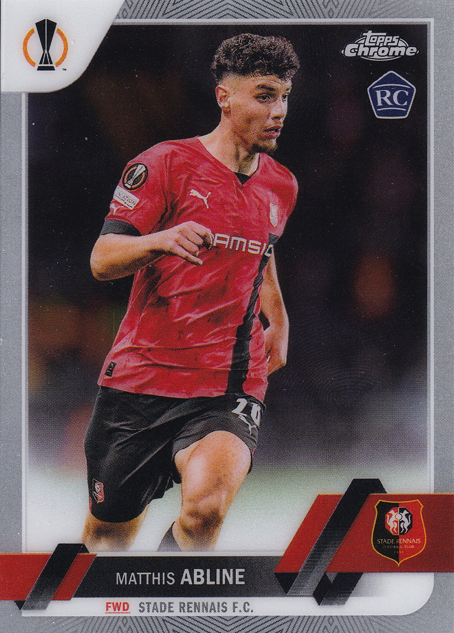 167. MATTHIS ABLINE - STADE RENNAIS F.C. - ROOKIE CARD