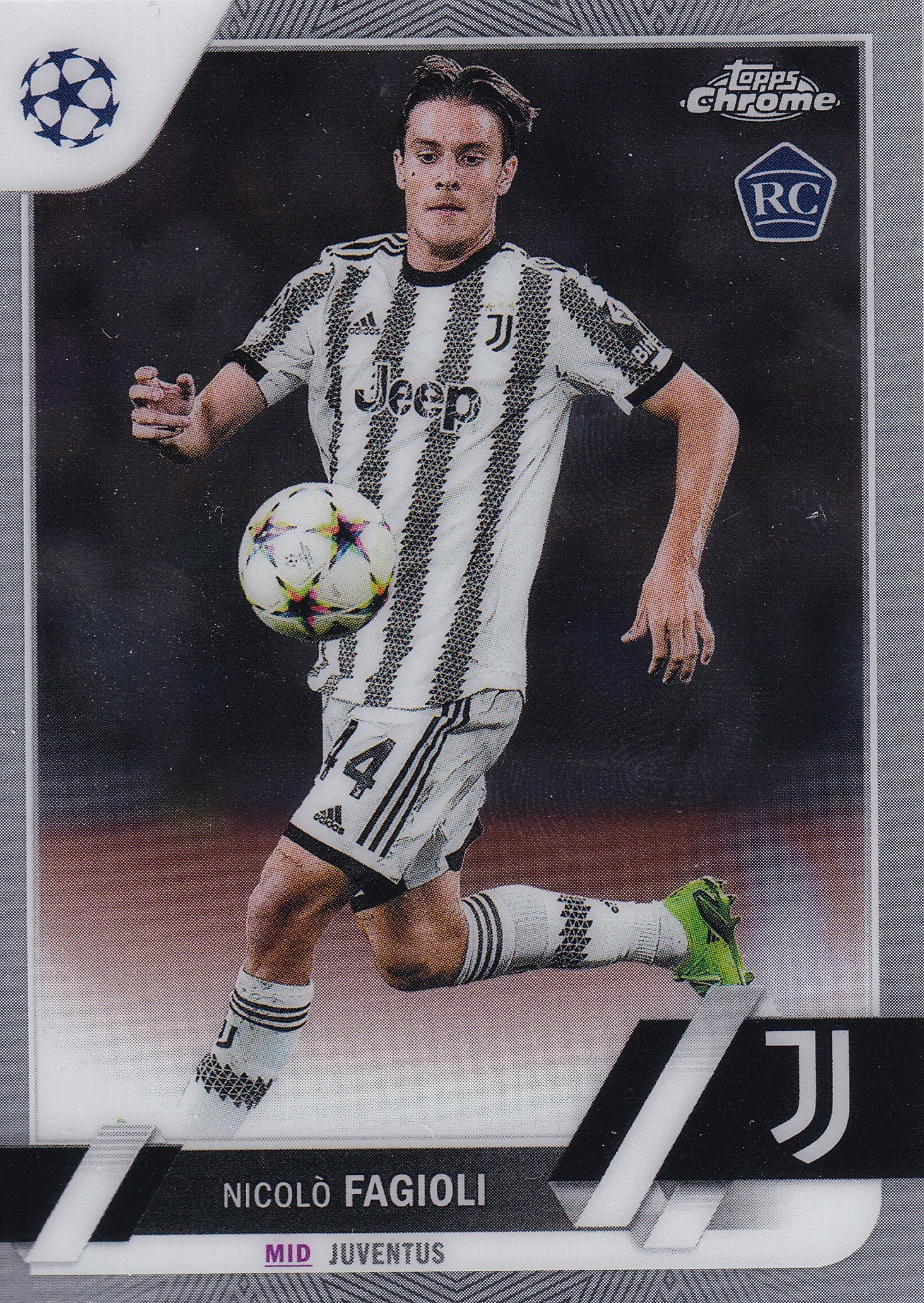 053. NICOLO FAGIOLI - JUVENTUS - ROOKIE CARD