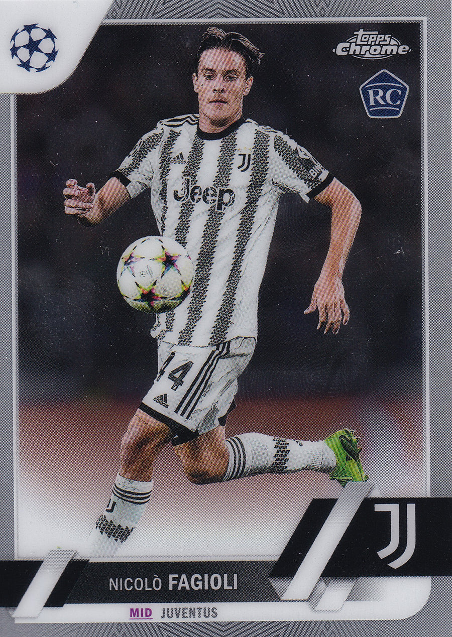 053. NICOLO FAGIOLI - JUVENTUS - ROOKIE CARD