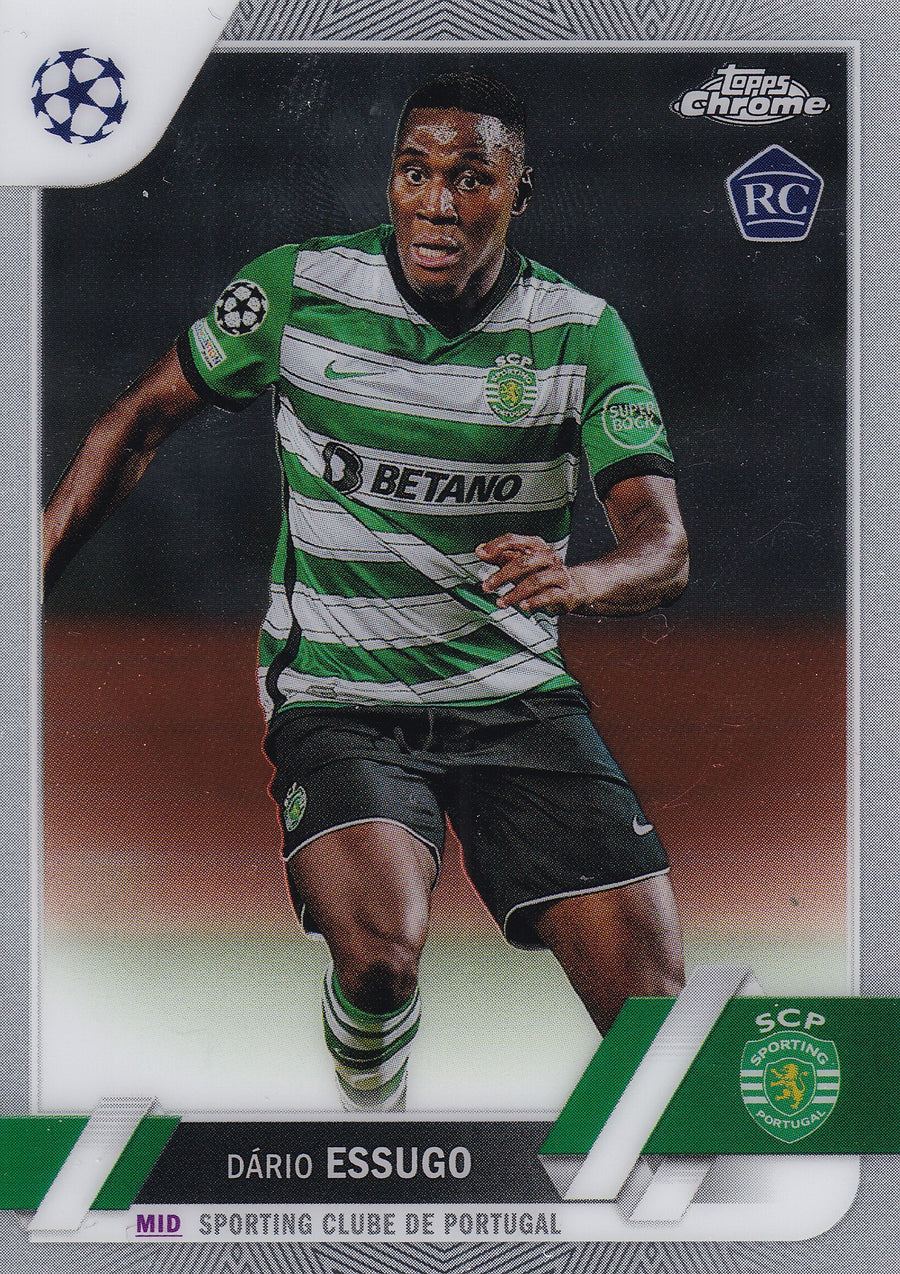 155. DARIO ESSUGO - SPORTING LISBOA - ROOKIE CARD