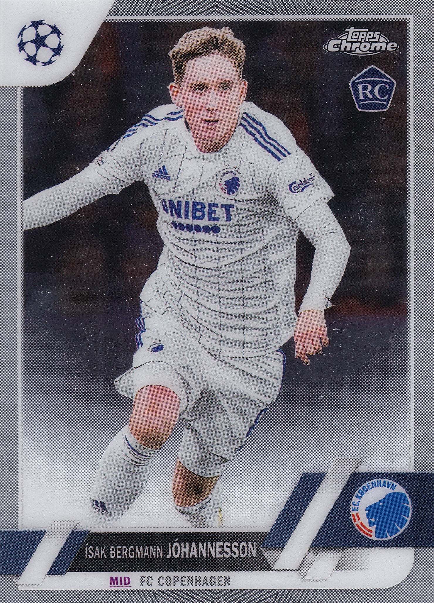 189. ISAK BERGMANN JOHANNESSON - FC COPENHAGEN - ROOKIE CARD