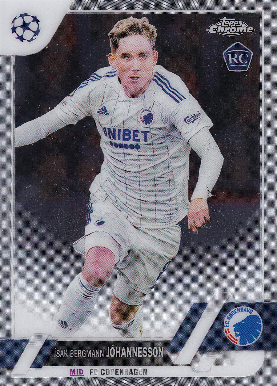 189. ISAK BERGMANN JOHANNESSON - FC COPENHAGEN - ROOKIE CARD