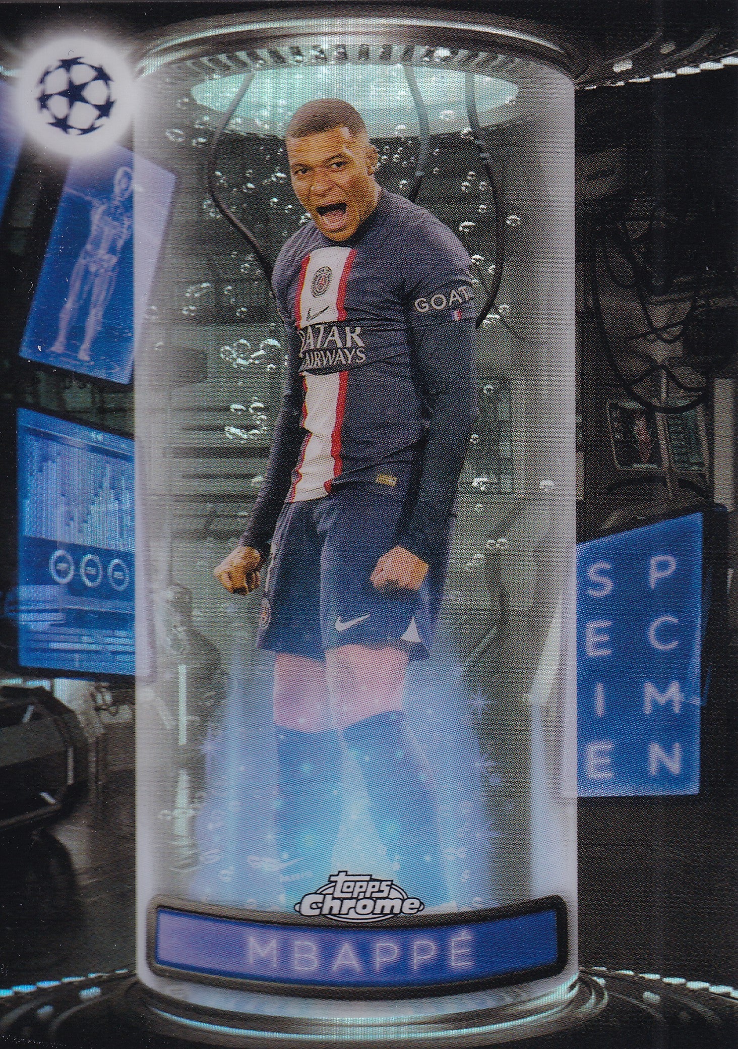 S-09. KYLIAN MBAPPE - PARIS SAINT-GERMAIN - SPECIMEN