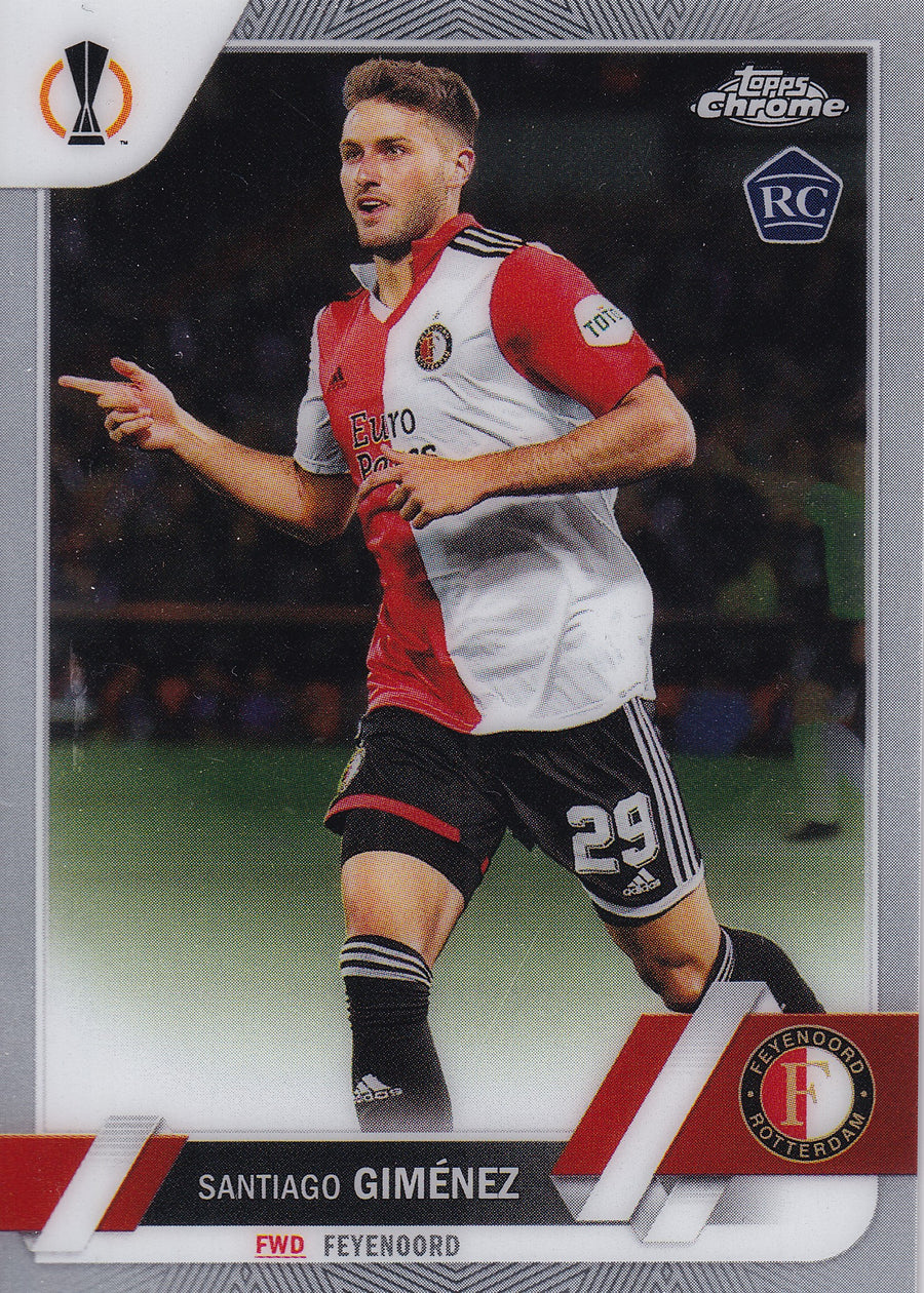 153. SANTIAGO GIMENEZ - FEYENOORD - ROOKIE CARD