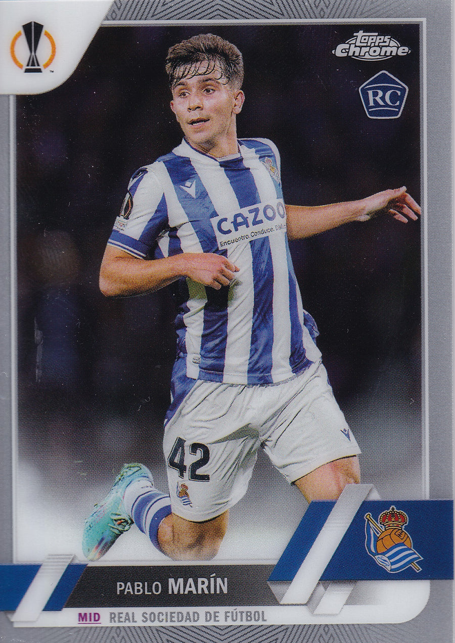 054. PABLO MARIN - REAL SOCIEDAD - ROOKIE CARD