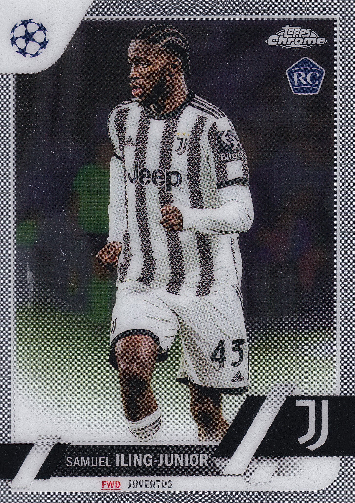 103. SAMUEL ILING-JUNIOR - JUVENTUS - ROOKIE CARD