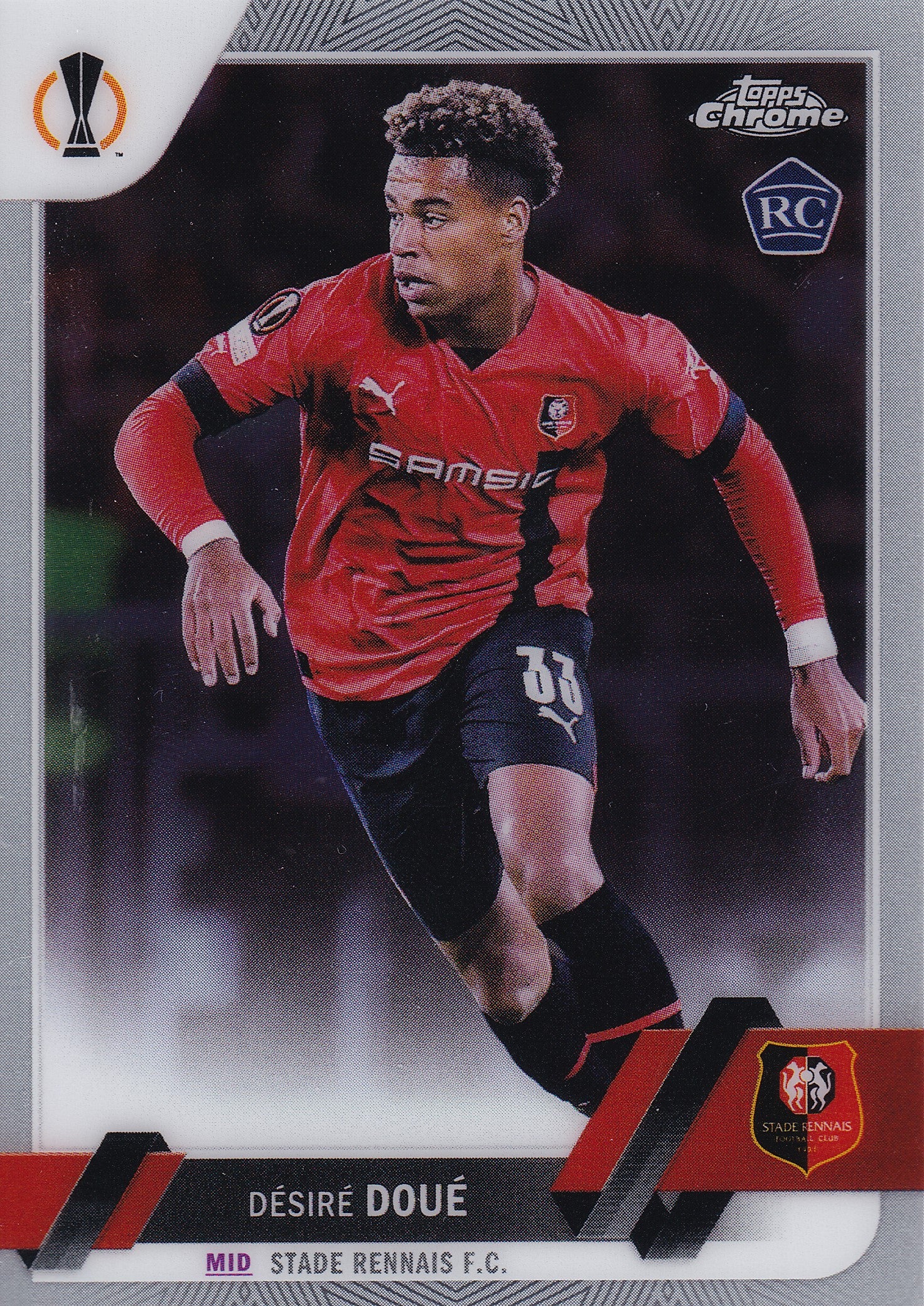 048. DESIRE DOUE - STADE RENNAIS F.C. - ROOKIE CARD