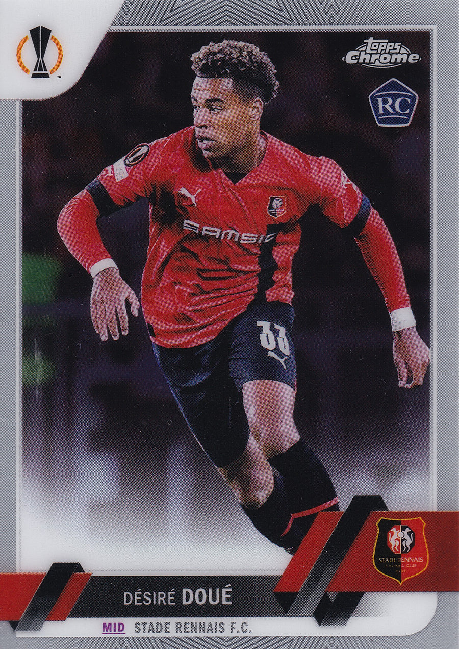 048. DESIRE DOUE - STADE RENNAIS F.C. - ROOKIE CARD