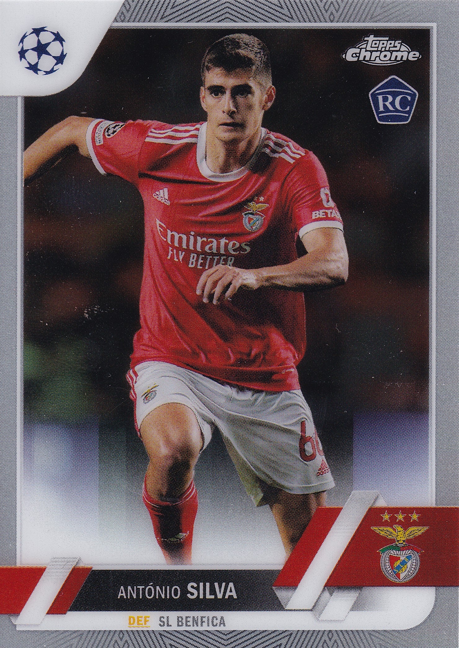 086. ANTONIO SILVA - SL BENFICA - ROOKIE CARD
