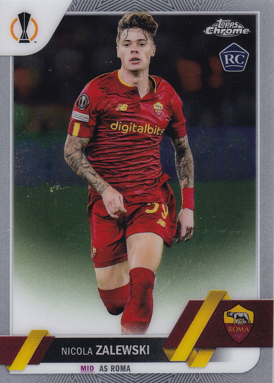 059. NICOLA ZALEWSKI - AS ROMA - ROOKIE CARD