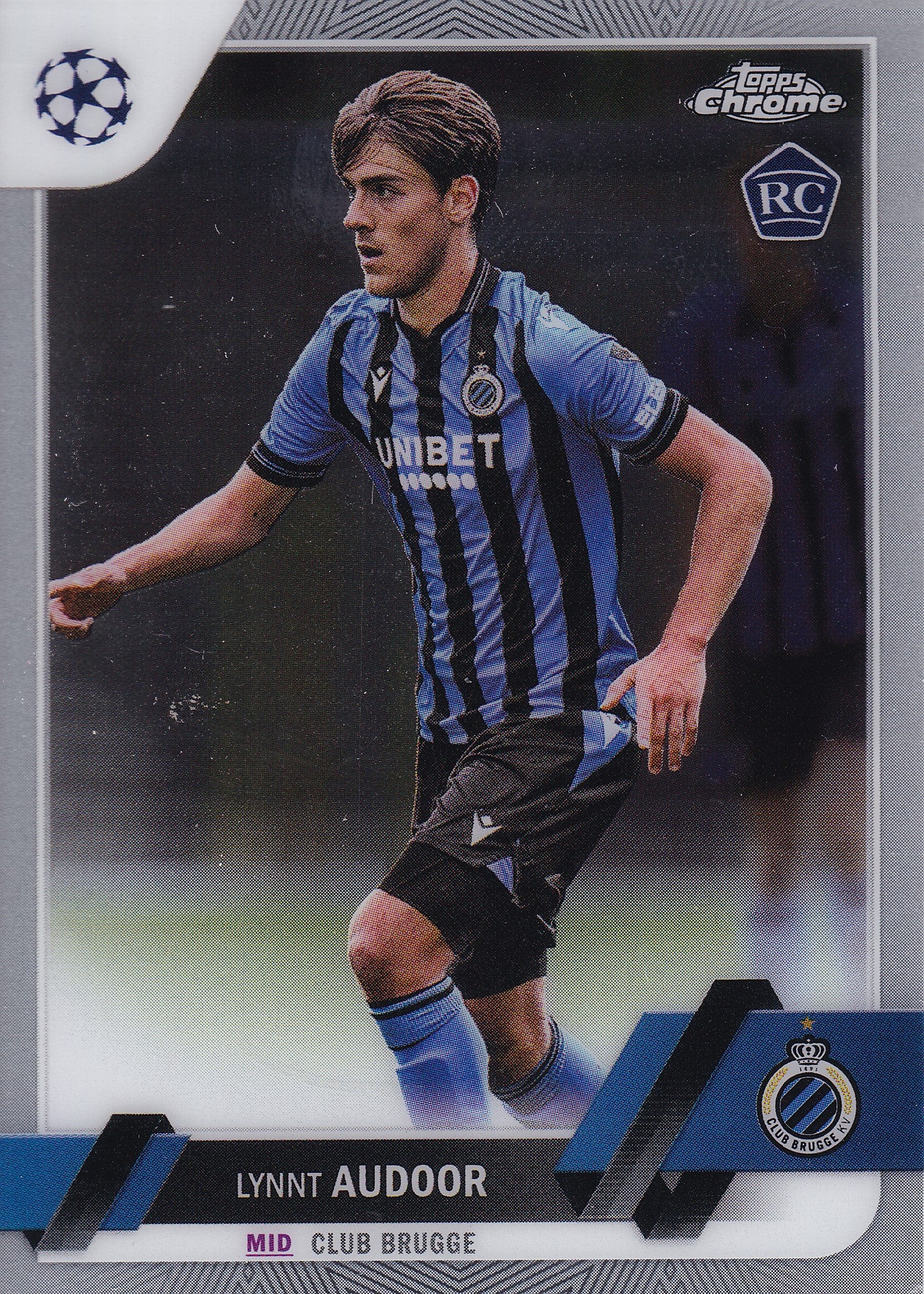 078. LYNNT AUDOOR - CLUB BRUGGE - ROOKIE CARD