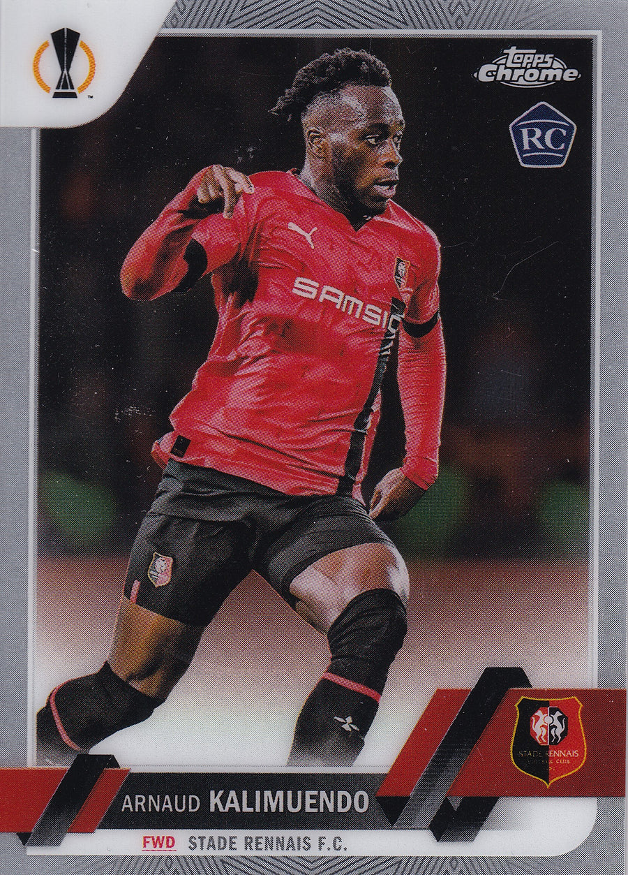 195. ARNAUD KALIMUENDO - STADE RENNAIS F.C. - ROOKIE CARD