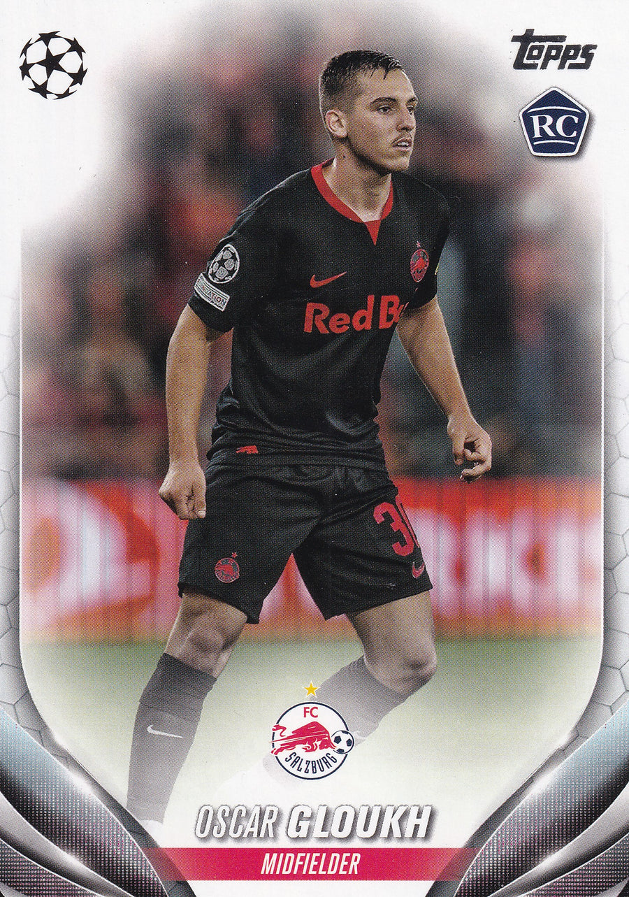 098. OSKAR GLOUKH - FC SALZBURG - ROOKIE CARD
