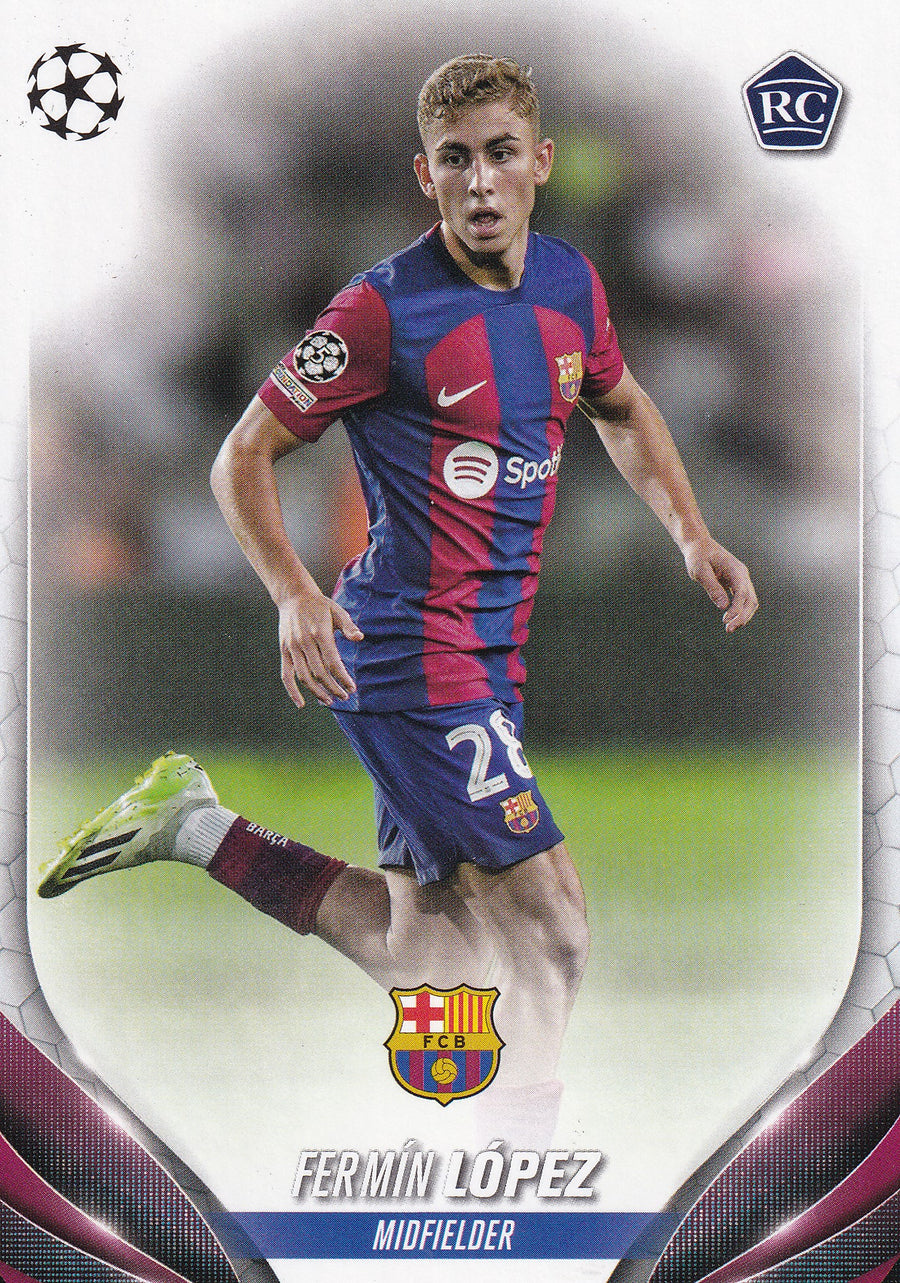 038. FERMIN LOPEZ - BARCELONA - ROOKIE CARD