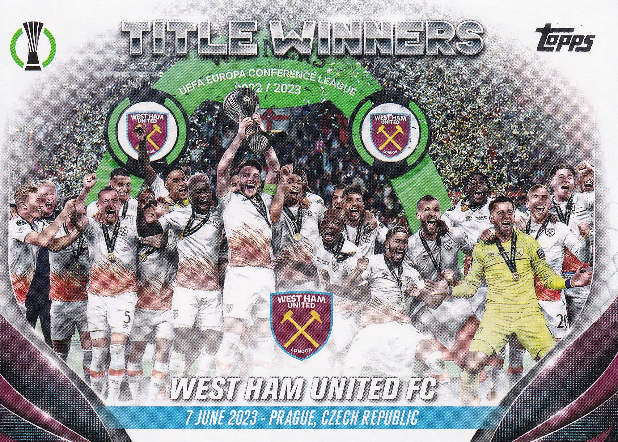 090. WEST HAM UNITED FC - 7. JUNE 2023 - PRAGUE, CZECH REPUBLIC