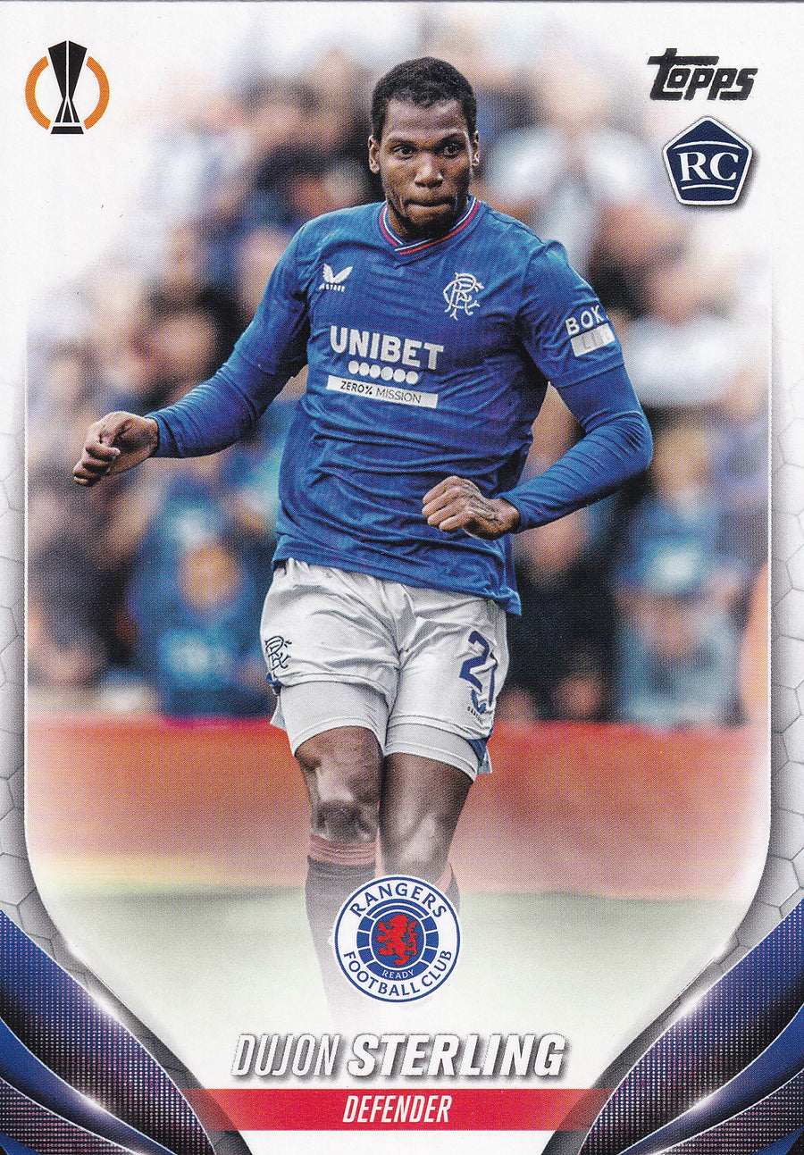 095. DUJON STERLING - RANGERS - ROOKIE CARD
