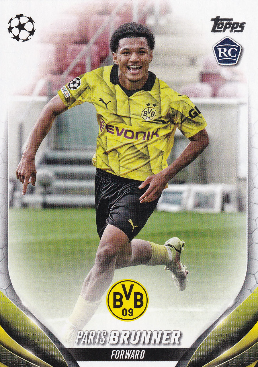 044. PARIS BRUNNER - BORUSSIA DORTMUND - ROOKIE CARD