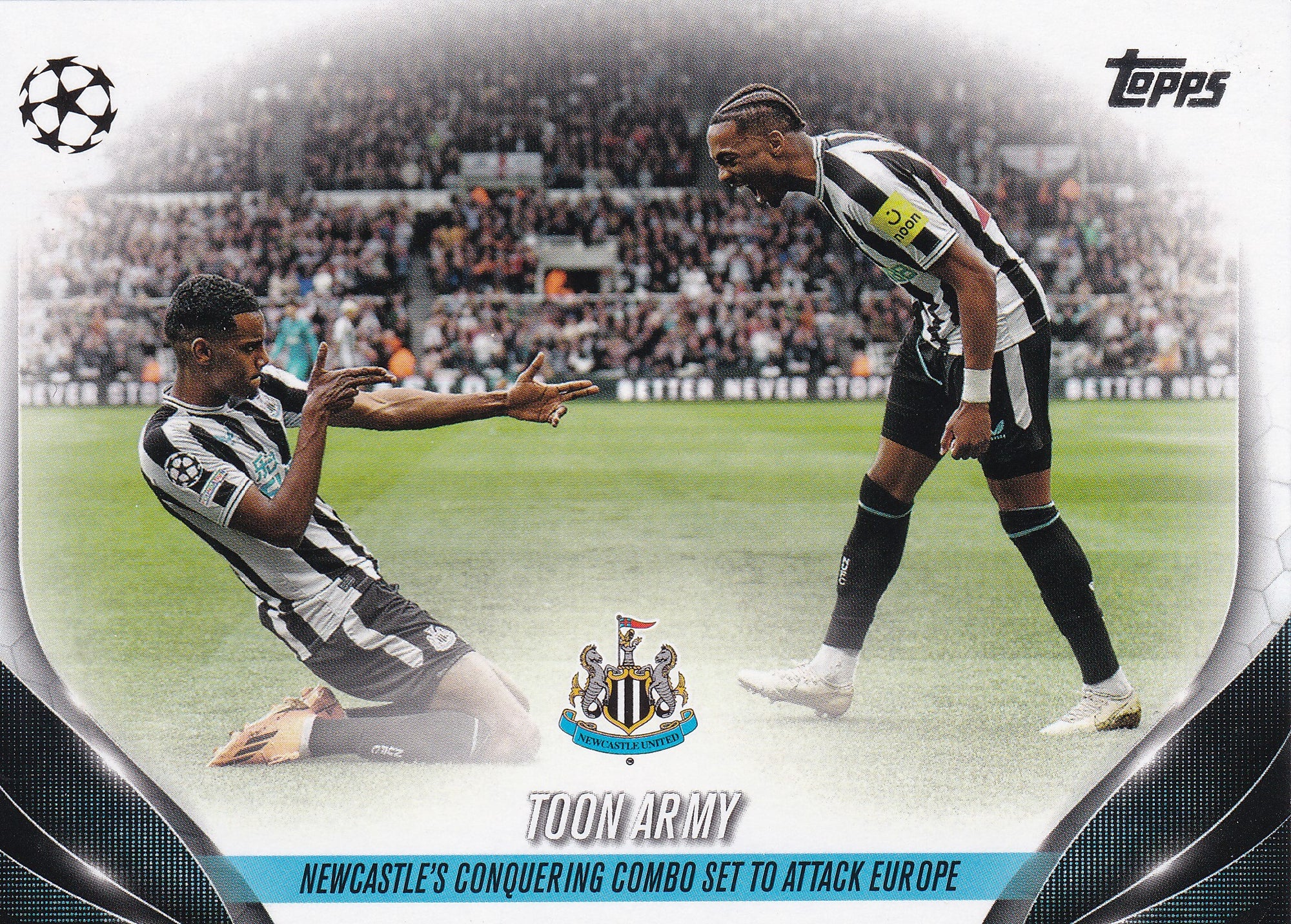 042. TOON ARMY - NEWCASTLE'S CONQUERING COMBO SET TO ATTACK EUROPE