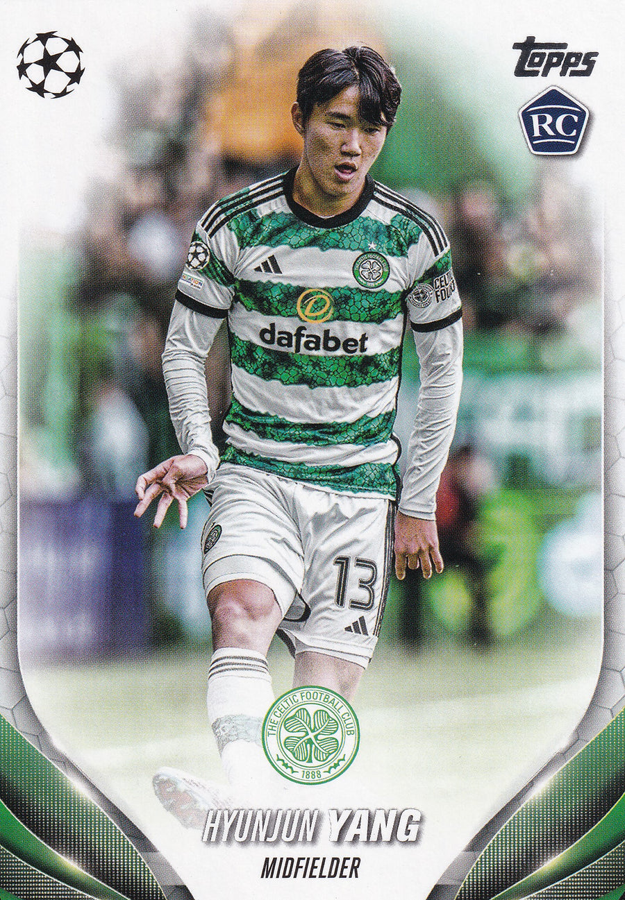 083. HYUNJUN YANG - CELTIC - ROOKIE CARD