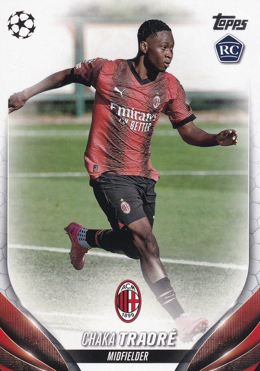 025. CHAKA TRAORE - AC MILAN - ROOKIE CARD