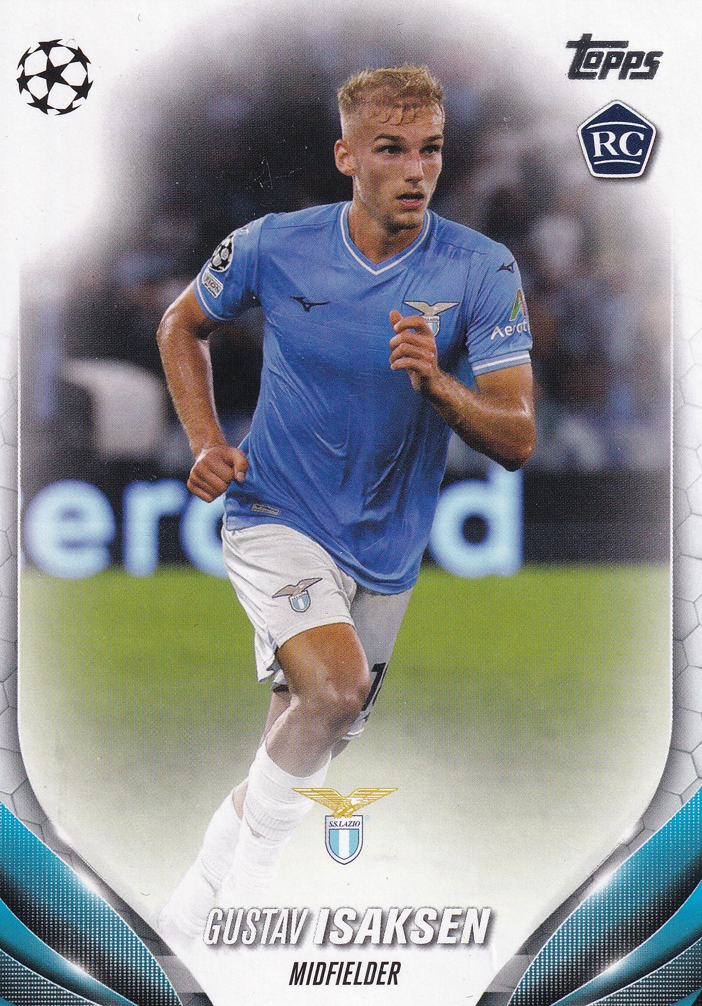 200. GUSTAV ISAKSEN - LAZIO - ROOKIE CARD