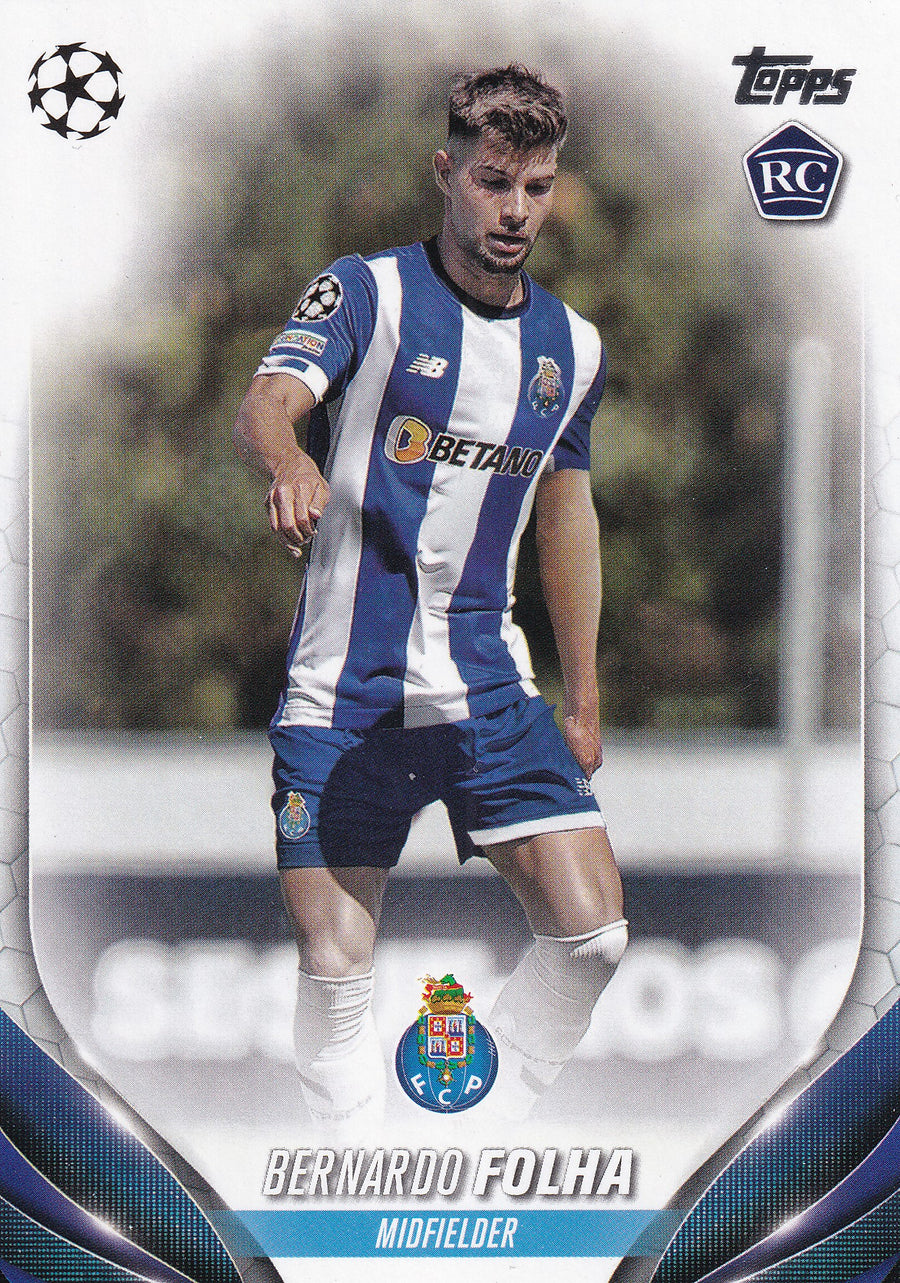 192. BERNARDO FOLHA - FC PORTO - ROOKIE CARD