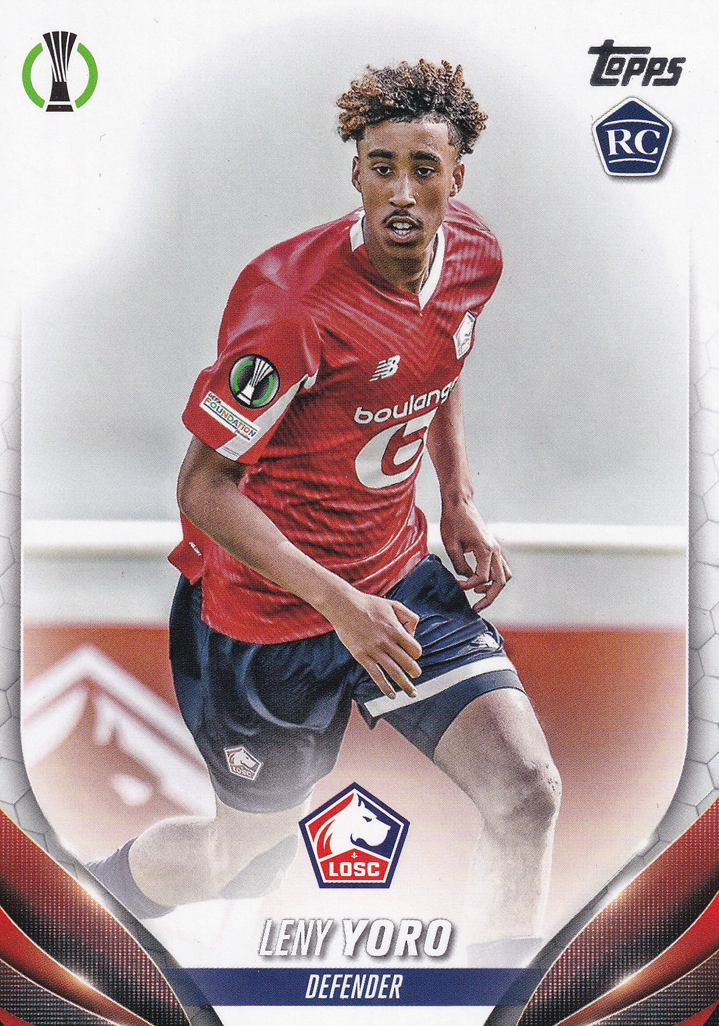 154. LENY YORO - LOSC LILLE - ROOKIE CARD