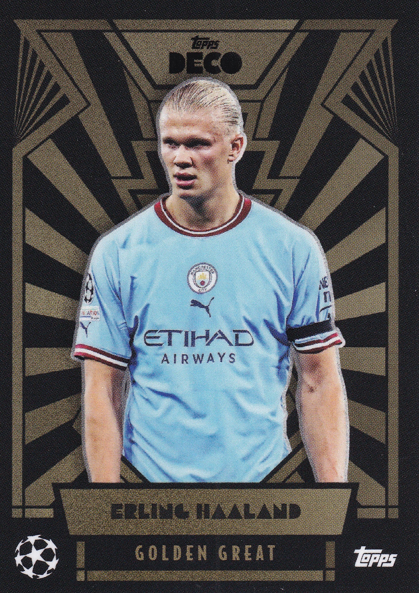 ERLING HAALAND - MANCHESTER CITY - GOLDEN GREAT
