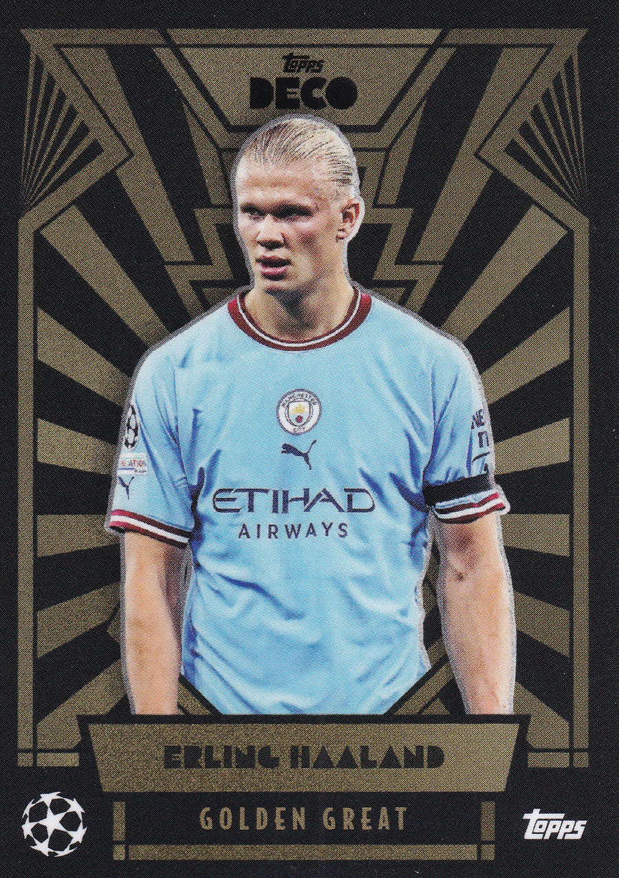 ERLING HAALAND - MANCHESTER CITY - GOLDEN GREAT